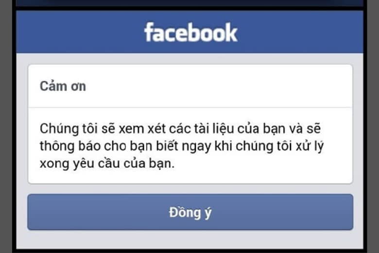 xác minh danh tính Facebook 